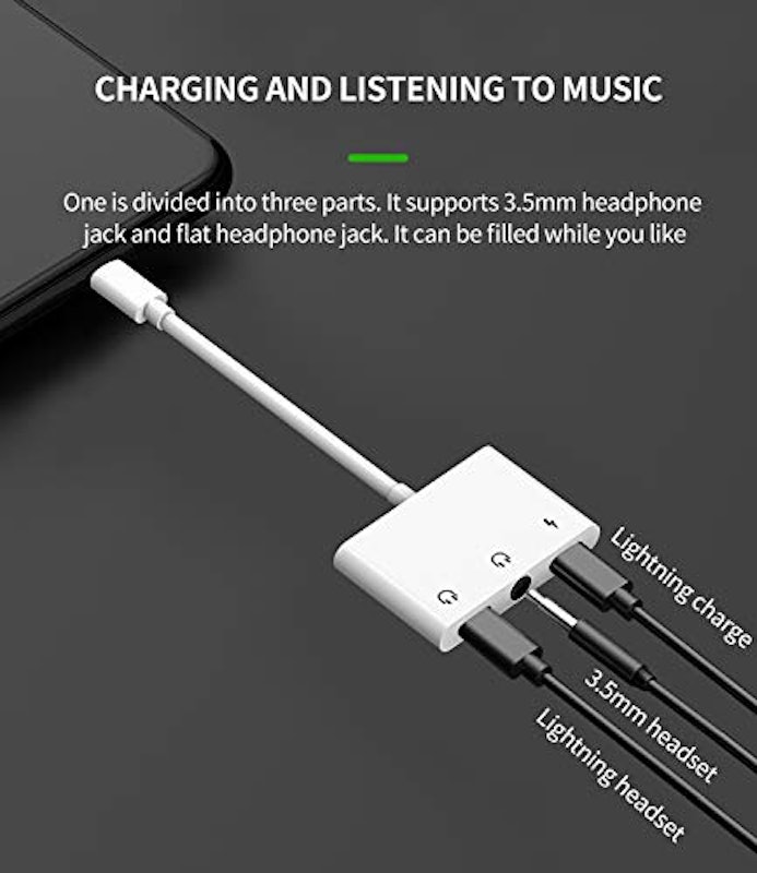 Apple認定 iPhoneヘッドホンアダプター 2