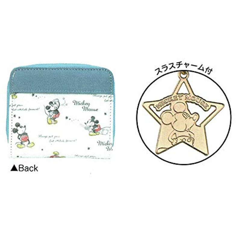 ミッキー 二つ折り財布 デニムチラシ 2