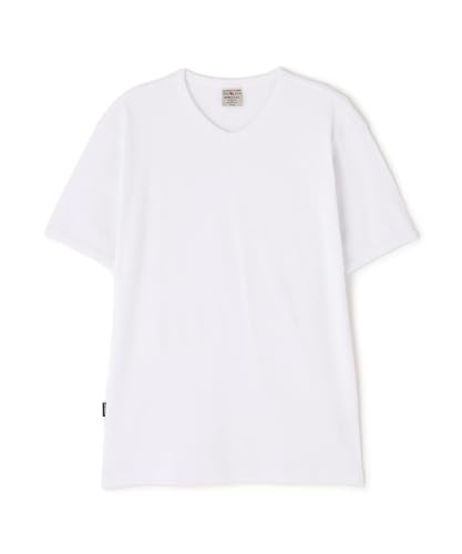ミニワッフルV-ネック半袖Tシャツ 1