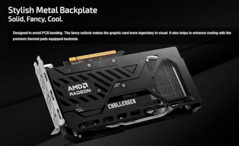 AMD Radeon RX 9060 XT Challenger 8GB OC 5