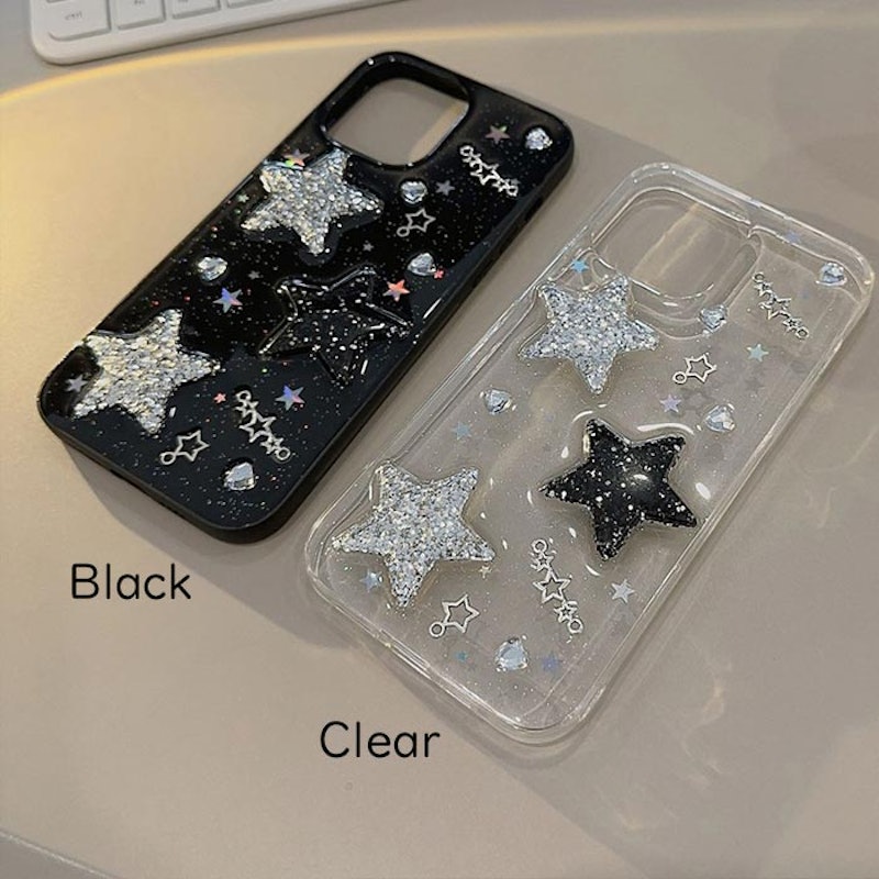iPhone17Pro 3Dスター ケース 3