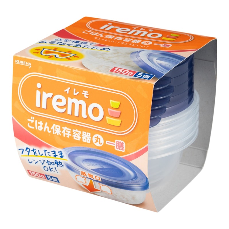 ごはん保存容器 丸 一膳 1