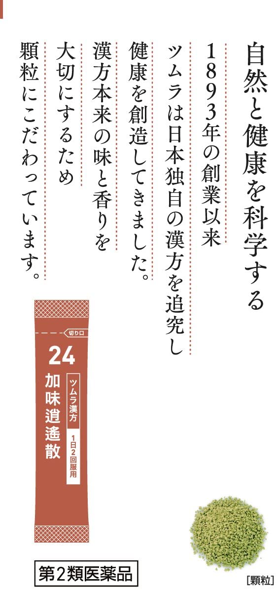 加味逍遙散エキス顆粒 5