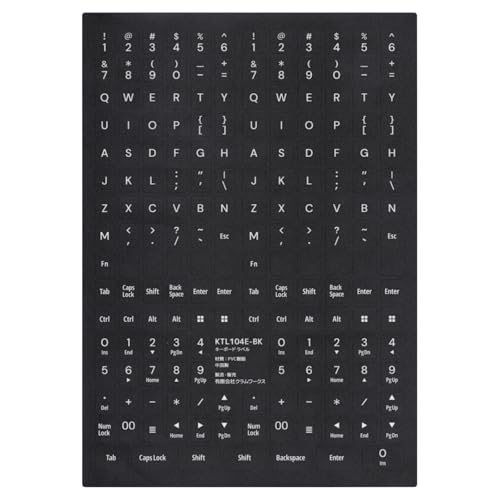 英語 US キーボード ラベル 1