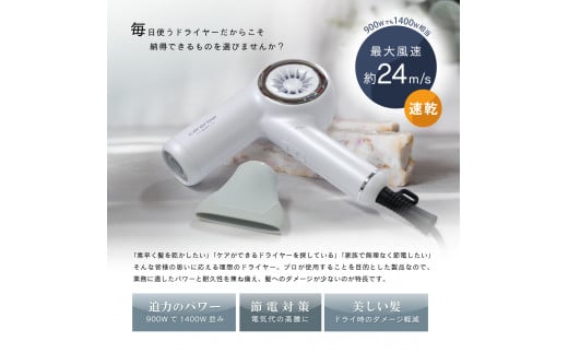 ケアライズ BLDC ヘアドライヤー 2