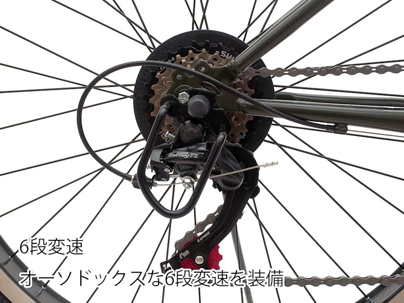 チャリンクス バンバリ ファットバイク QR 5