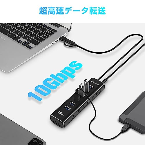 8 in1 USB3.2ハブ 4