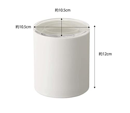 中身が見える陶器キャニスター 7