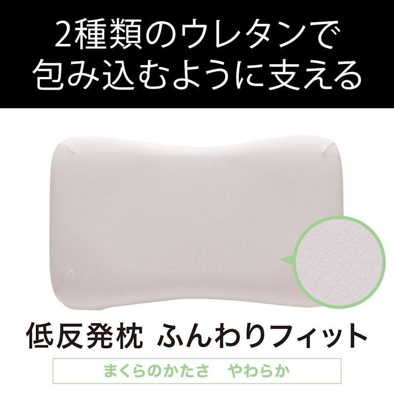 低反発枕 ふんわりフィット (P2216) 7