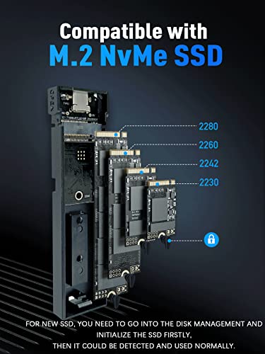 M.2 NVMe SSD 外付けケース 3