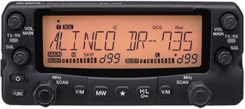 ツインバンド144/430MHz FM モービルトランシーバー 2