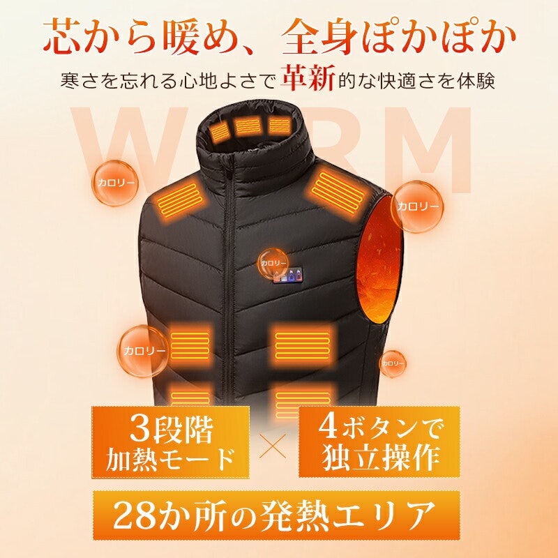 電熱ベスト 4