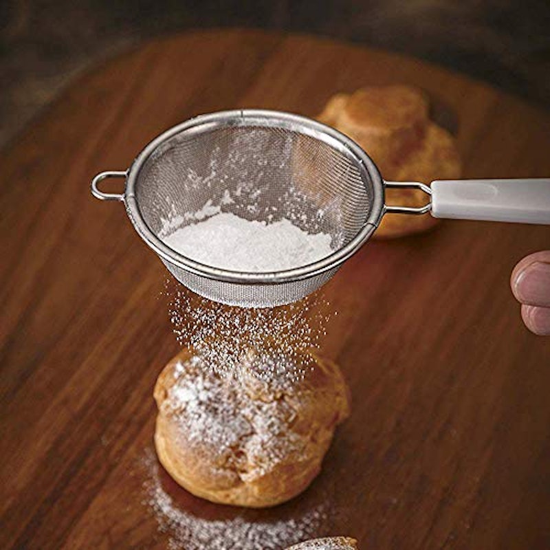 ココアシュガーパウダーに便利な茶こしタイプの粉ふるい 6