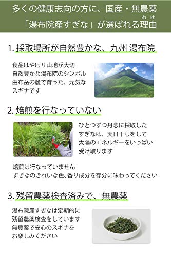 湯布院産 無農薬 すぎな茶 5