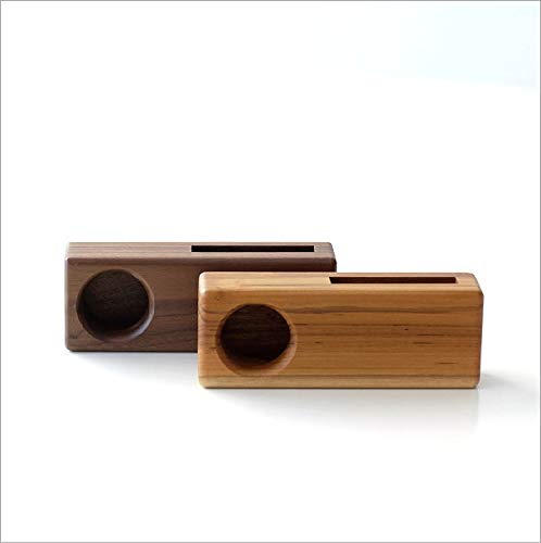置くだけ Woodスマホスピーカー シングル 2