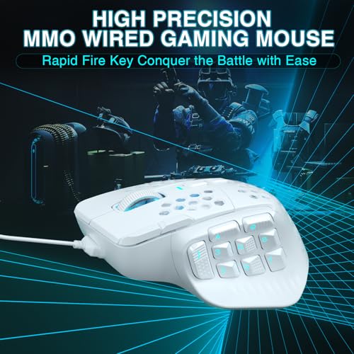 プロ MMO ゲーミング マウス 3
