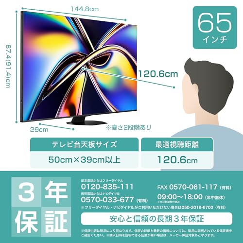 MiniLED 4K液晶AIテレビ 2