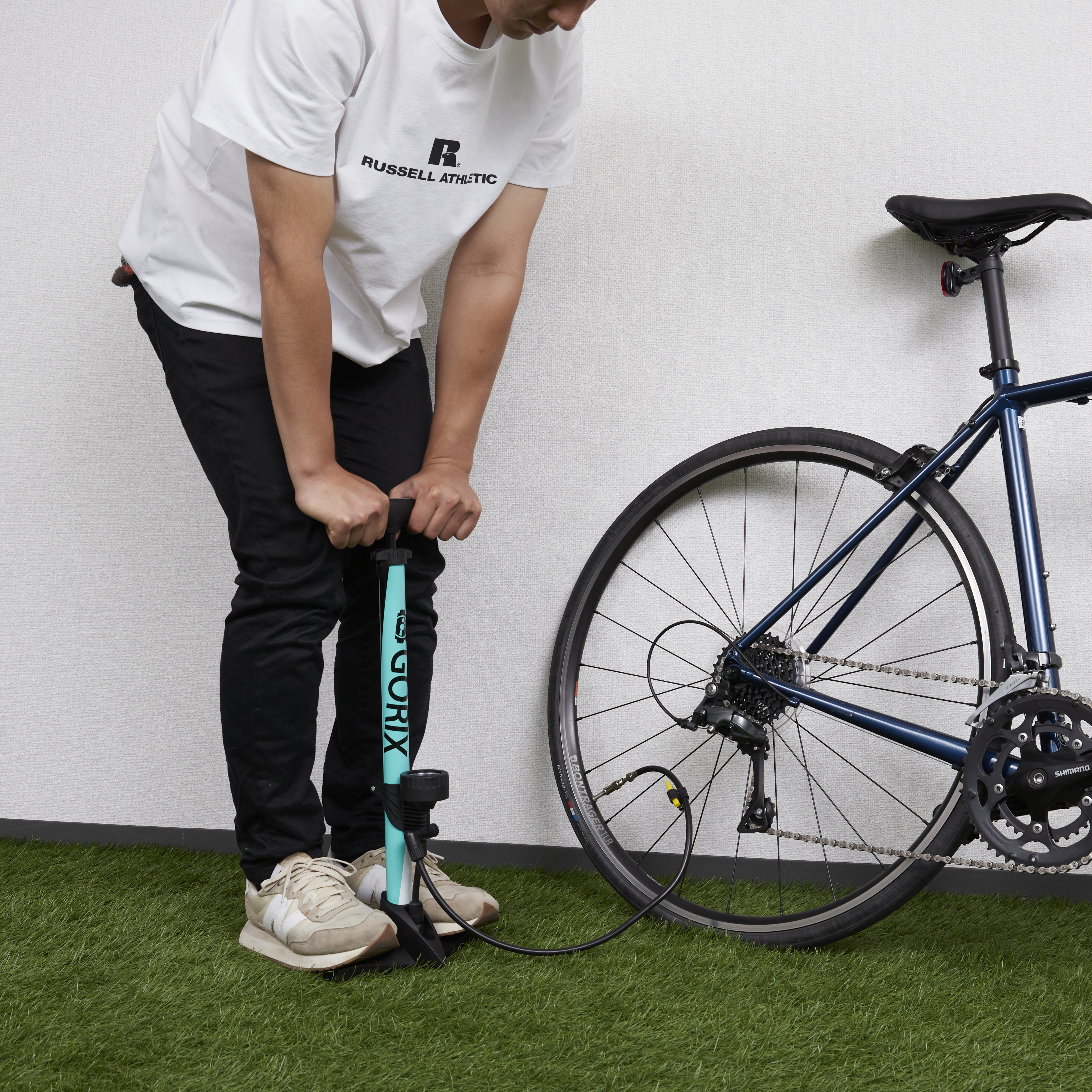 GORIX 自転車空気入れ エアゲージ付き GX-33Pを検証レビュー！ロード