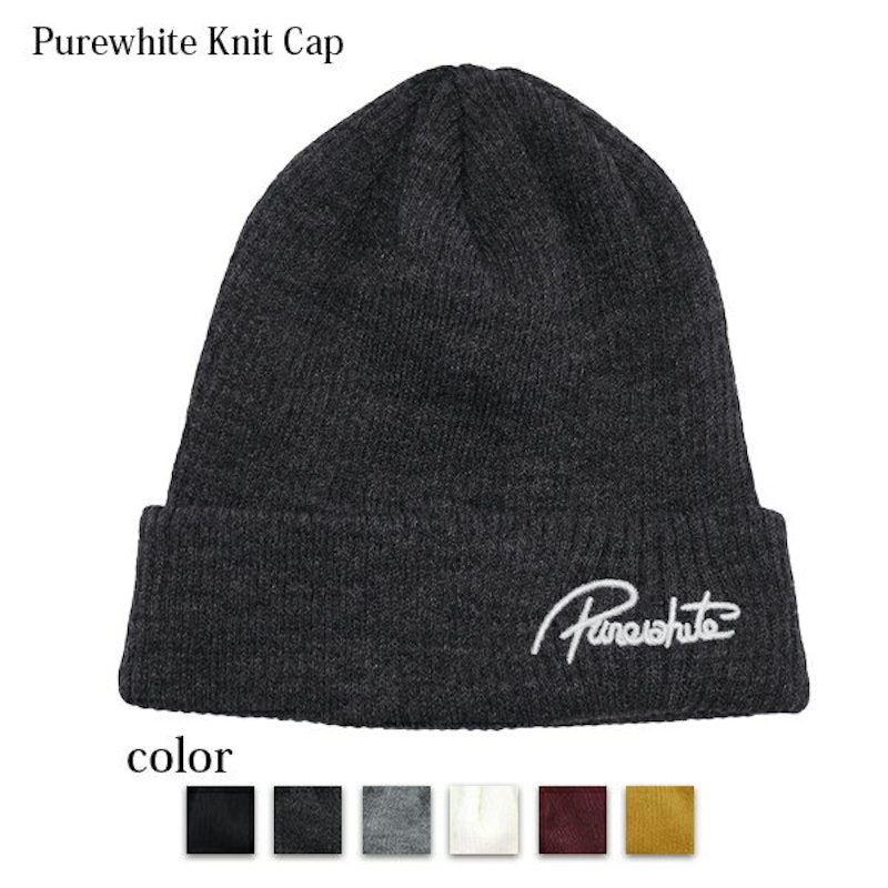 Purewhite Knit Cap 1