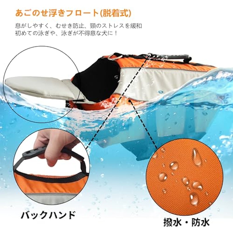 犬用ライフジャケット 3