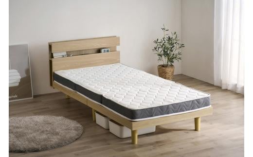 ふるさと納税 AU33シングルベッド BSボックスII 引出付/BSゴールデンバリュー AB2111Aナチュラル色 静岡県小山町 ふるさと納税 AU33シングルベッド BSボックスII 引出付⁄BSゴールデン