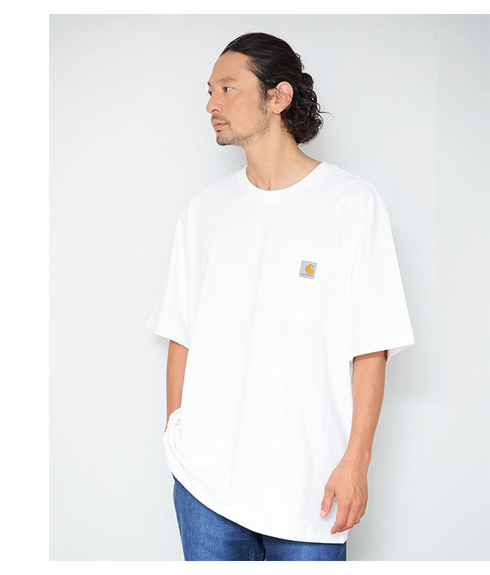  ルーズフィット ヘビーウェイト ポケットTシャツ 4