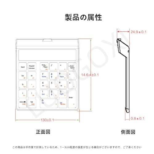 電卓 テンキー 2