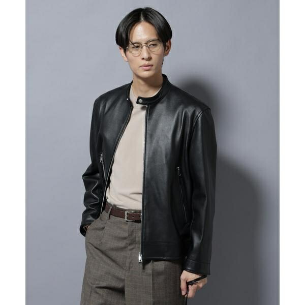 BEAUTY&YOUTH ユナイテッドアローズ ゴートスキン レザー ライダース