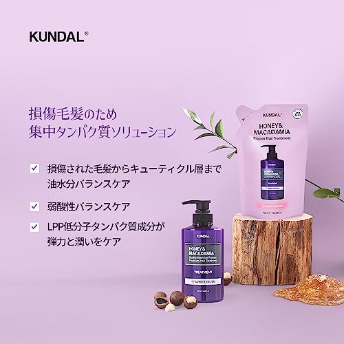 Honey & Macadamia Protein Hair Treatment 6