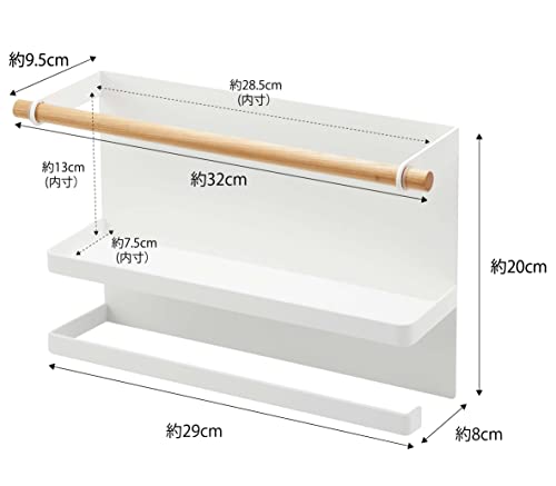 マグネットキッチンペーパー＆ラップホルダー トスカ 5
