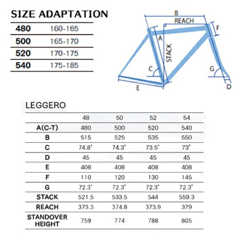 LEGGERO ロードバイク 4