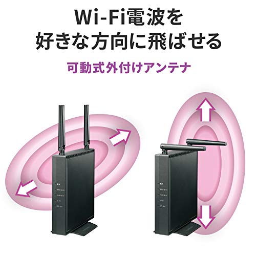 Wi-Fiルーター WN-DEAX1800GR/E 3