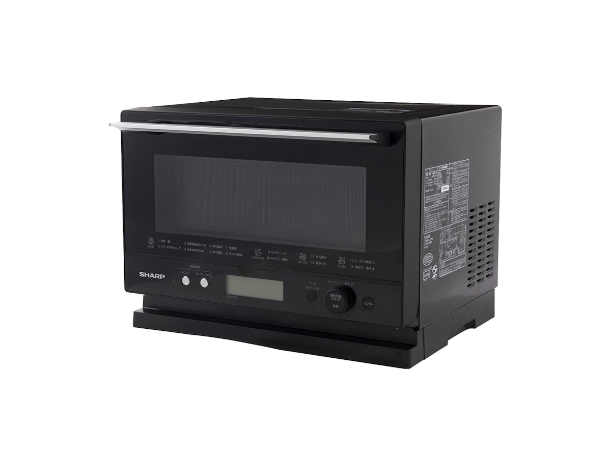 SHARP 多機能オーブンレンジ RE-WF183-Bブラック シャープ PLAINLY オーブンレンジ RE-WF183をレビュー!クチコミ
