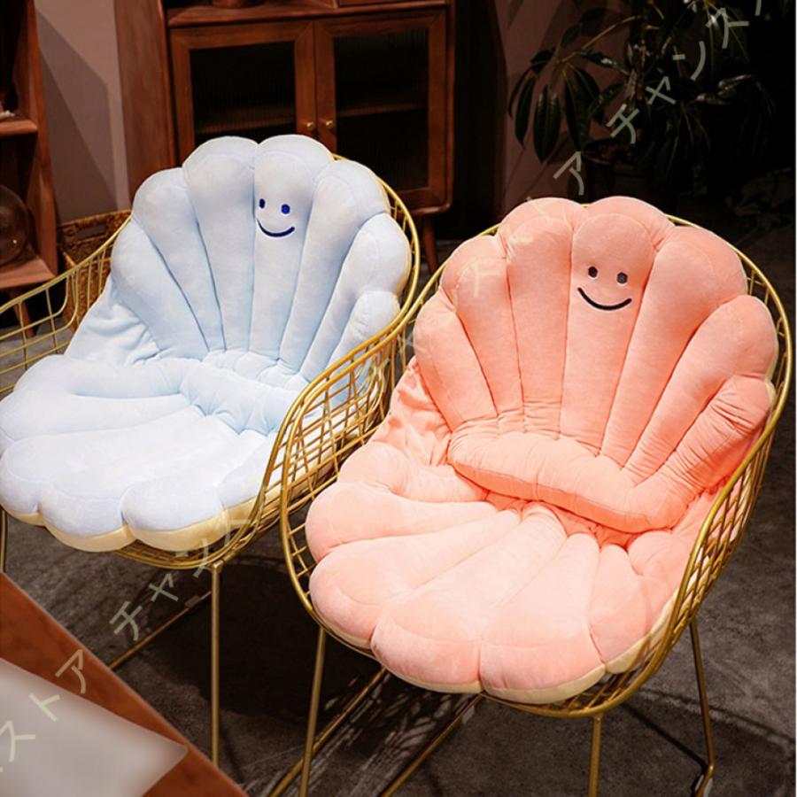 貝殻型ホワイトクッション 貝殻型ホワイトクッション 貝殻型ホワイトクッション