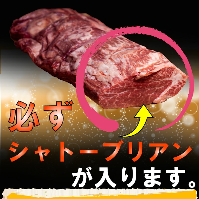 九州牛 ヒレ ブロック 3