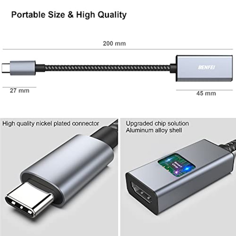 USB-C HDM 変換アダプタ 6