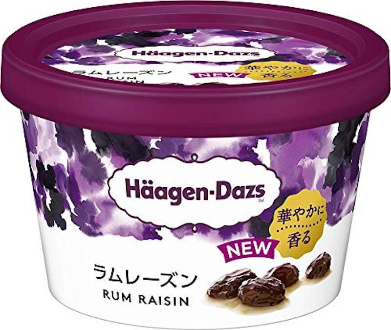ミニカップ ラムレーズン 1