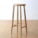 白山家具 ナチュラルウッドのハイスツール 1
