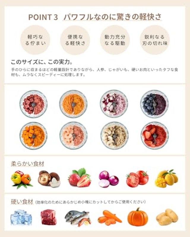 フードプロセッサー 5