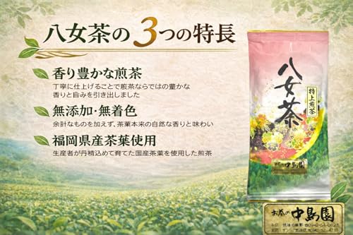 八女茶 特上煎茶 3