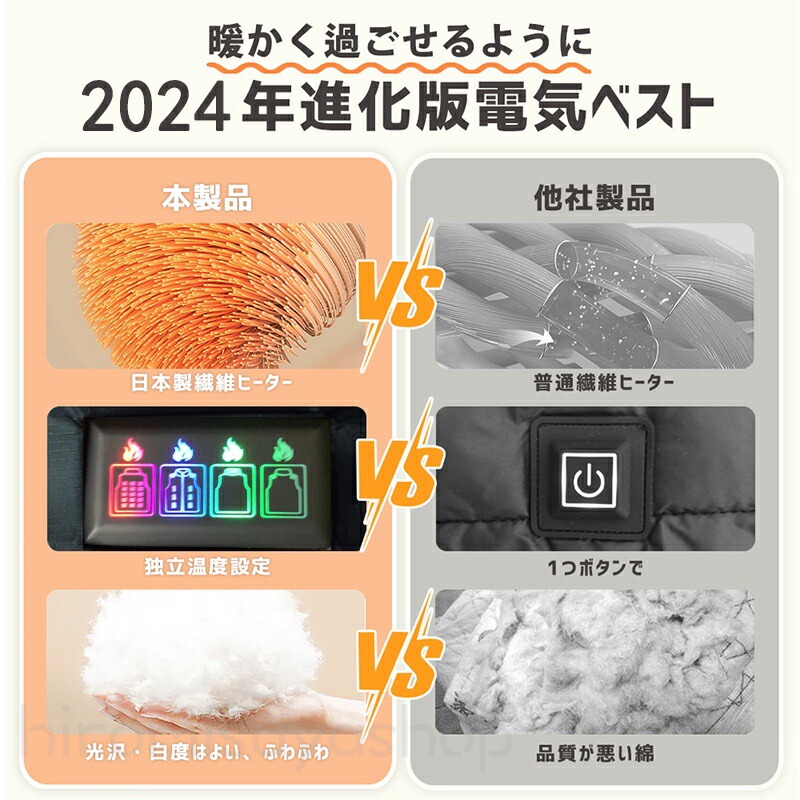 電熱ベスト 4