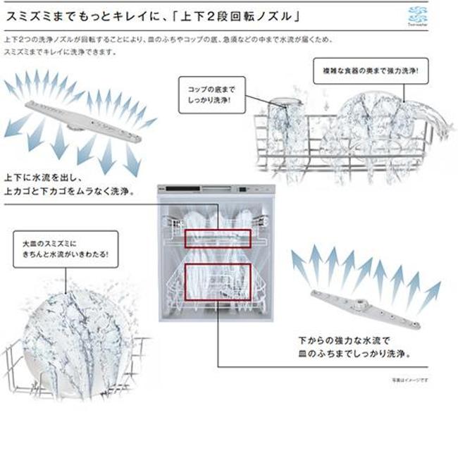 フロントオープン食洗機 3