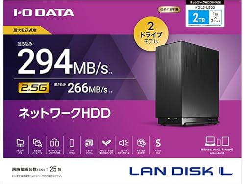IODATA LANDISKのNASのおすすめ人気ランキング【2026年5月】 | マイベスト