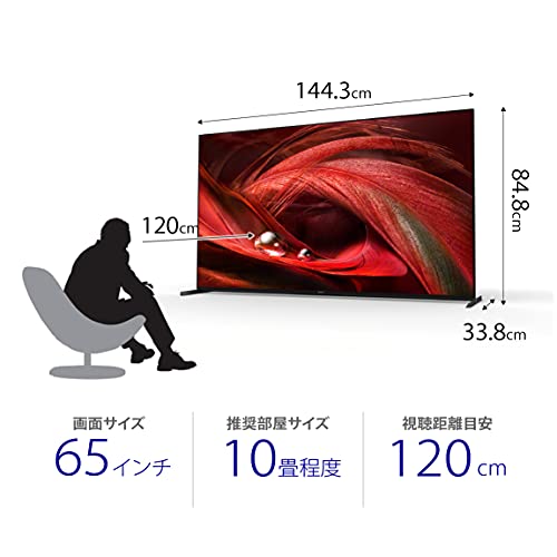 ソニー BRAVIA 4K液晶テレビ XRJ-65X95Jを検証レビュー！65