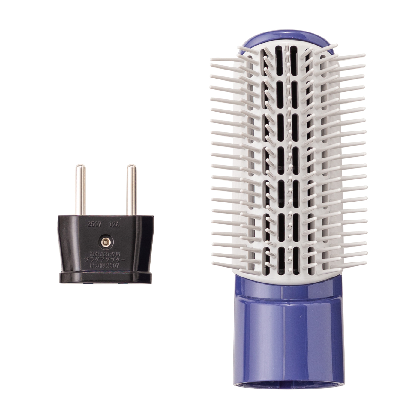 Panasonic パナソニック くるくるドライヤー EH-KA5B（パープル） Amazon.co.jp: パナソニック くるくるドライヤーZIGZAG 海外対応 紫 EH