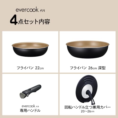 fitフライパンセット 4点セット 2