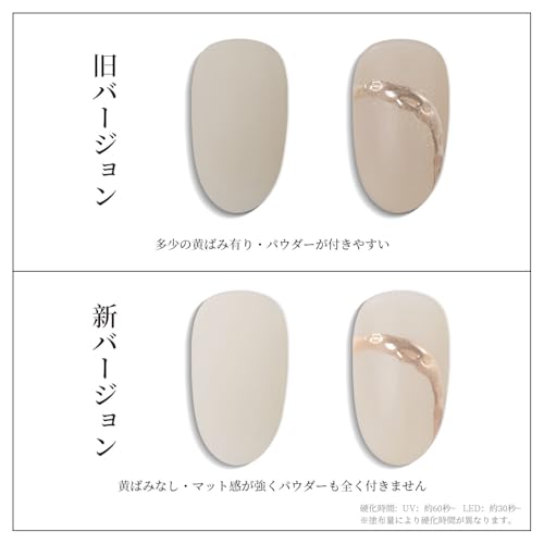 ジェルネイル マットトップコート 2