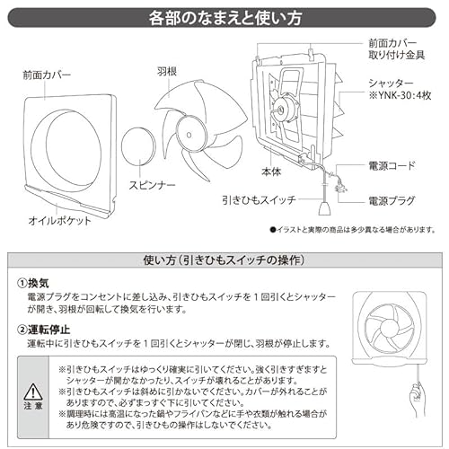 台所用換気扇 4