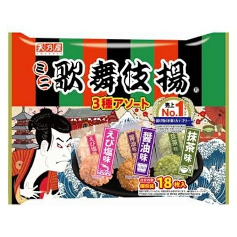 ミニ歌舞伎揚3種アソート 3