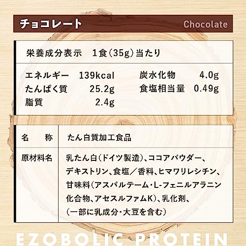 EZOBOLICプロテイン WPC100% チョコレート 4